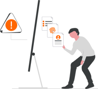 Grafik zum Thema Cyber-Sicherheit und Datenklau